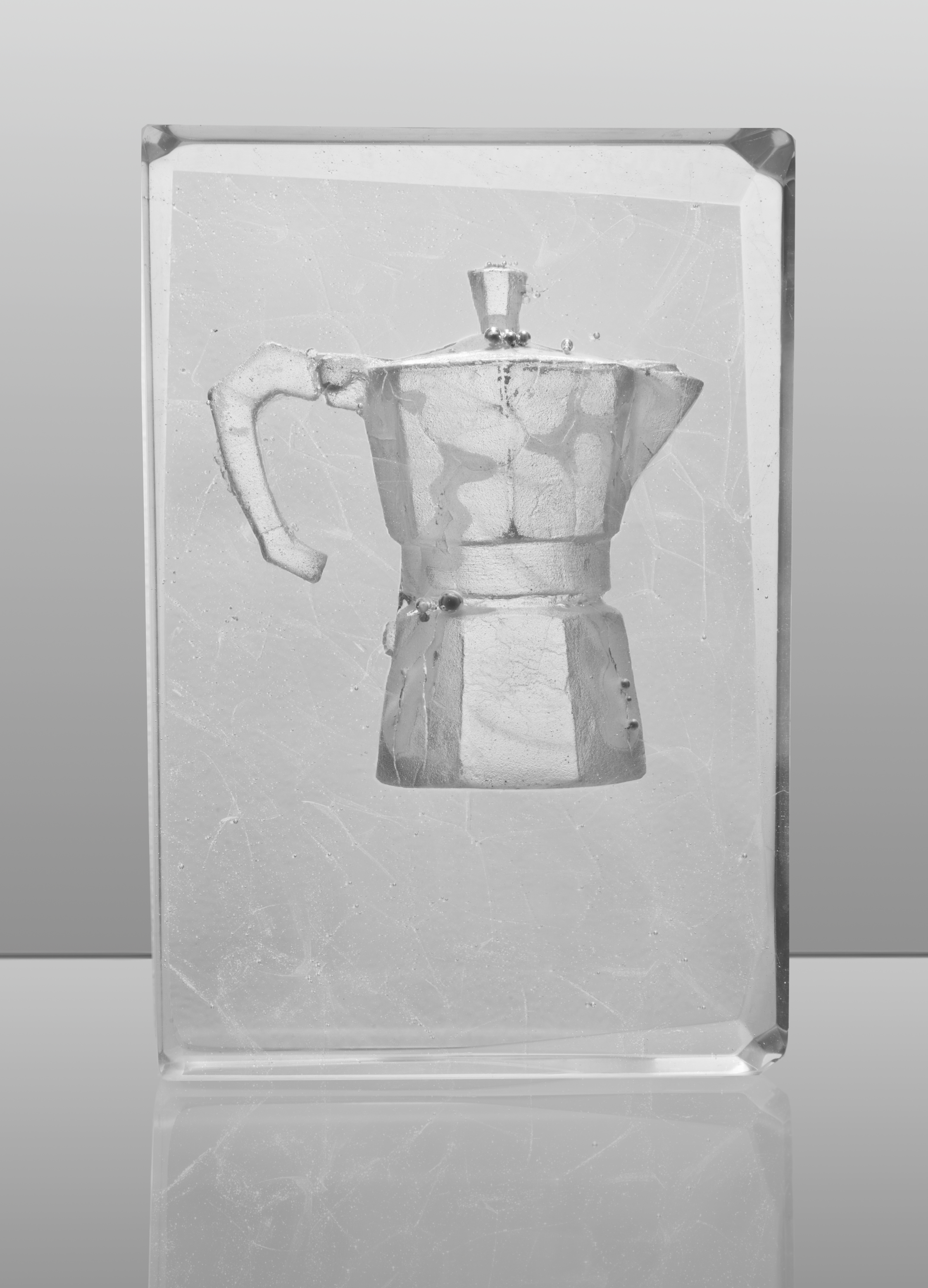Granny's Coffee Maker - Glass Art by Tasev
