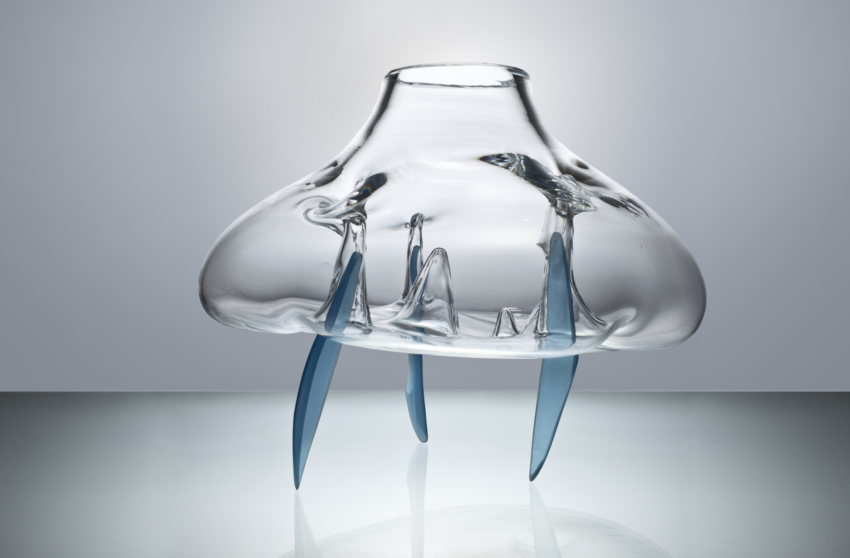 Ice Cave - Glass Art Series by Tasev